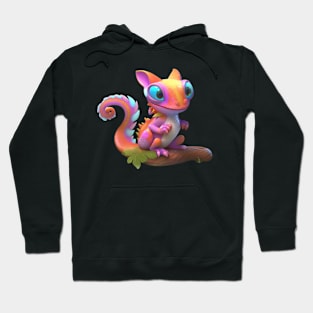 Cute Chameleon Hoodie